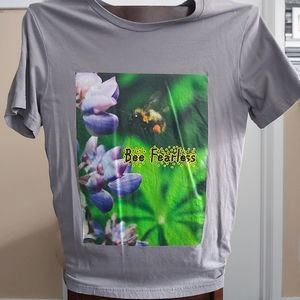 Bee Fearless - Empowering Bee Word T-shirt Line